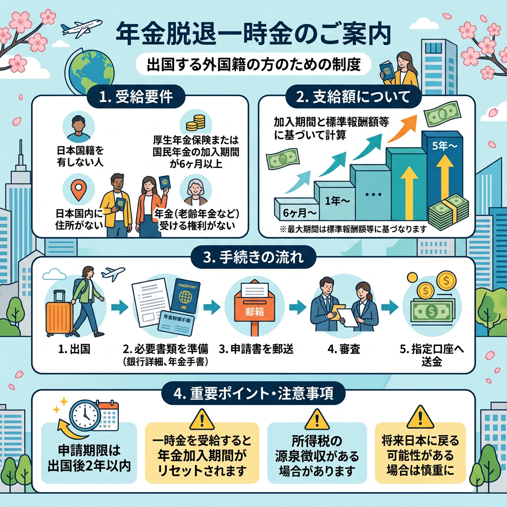 【年金脱退一時金｜問題となるケースとは】